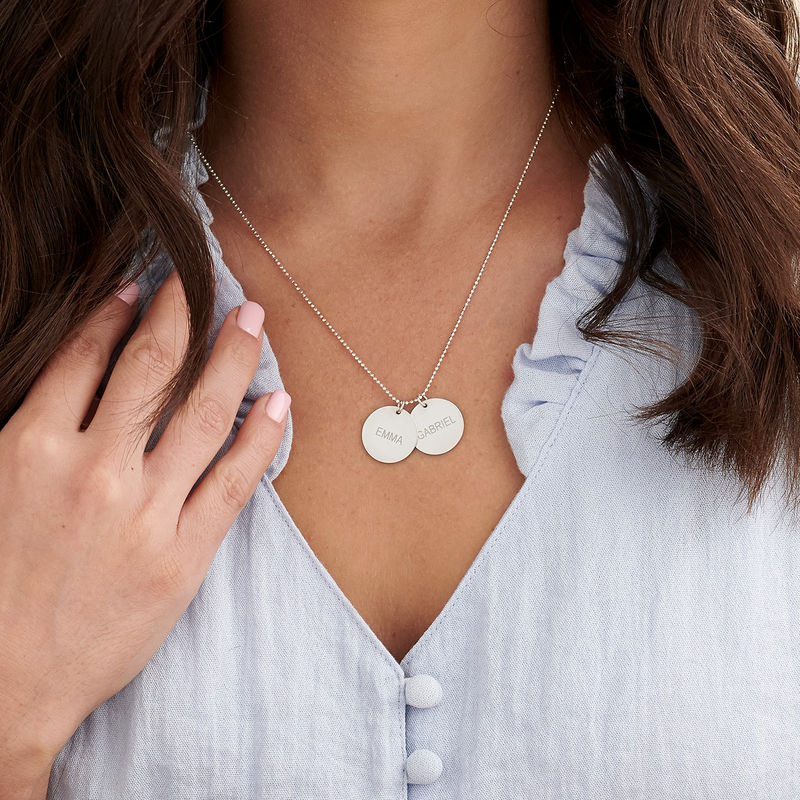 Engraved Disc Necklace-Andi Dorfman-The Bachelorette – Be Monogrammed